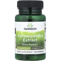 Swanson Health Ashwagjaha-uute 450 mg - 60 kapselia