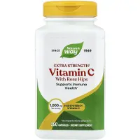 Nature'S Way - C-vitamiini Ruusunmarjoilla (250 kapselia)