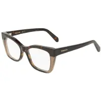 Ferragamo Näkölasit - - SF3052 - Asetaatti - Tumma kilpikonna/ruskea - Naisille