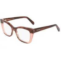 Ferragamo Näkölasit - - SF3052 - Kilpikonnakuosi/vaaleanpunainen - Akryyli - 51/17/145