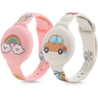Tech-Protect Smooth 2-pack Case for Apple AirTag 1/2 for Kids - Multicolor