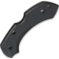 Flytanium Titanium Scale Kit For Spyderco Dragonfly, Black DLC