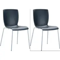CLP MIO 2 tuolin setti, Juoda