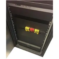 EFB Elektronik Elektronik OFF-1866TS.V1RW-AK, Itseseisova teline, 18U, Musta