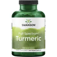 Swanson Health , Täyskuvio Turmeric, 1 440 mg, 240 kapselia (720 mg per Kapseli)