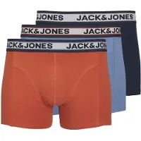 Jack & Jones Bokserishortsit 'JACMarco' vaaleansininen / tummansininen / vaaleanharmaa / tummanoranssi
