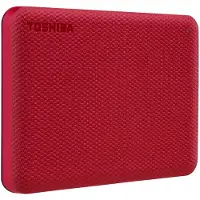 Toshiba Ulkoinen kovalevy - - Canvio Advance - 1 TB - punainen