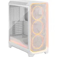 Fractal Design meshify 3 ambience pro rgb white tg clear tint