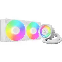 Arctic Cooling Liquid Freezer III Pro 280 A-RGB (White), All-in-one-nesteenjäähdytin, 12 cm, 186 m³/h, Valkoinen (ACFRE00187A)