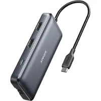 Anker PowerExpand 8-in-1 USB-C Hub – 2x HDMI, USB-C PD, Gigabit Ethernet, SD/microSD