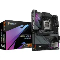 Gigabyte X870E AORUS MASTER, AMD, Pistoke AM5, AMD Ryzen 7000 Series, AMD Ryzen 8000 Series, AMD Ryzen 9000 Series, Pistoke AM5, 256 GB, DDR5-SDRAM
