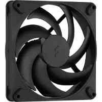 Fractal Design Momentum 14 - Black, 140mm PWM-laitetuuletin, musta