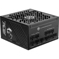 MSI MPG A850GS PCIE5, 850 W, 100 - 240 V, 50/60 Hz, Aktiivinen, 120 W, 850 W (306-7ZPFZ11-CE0)