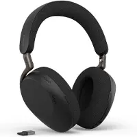 Jabra Evolve3 85 UC, langaton kuulokemikrofoni lataustelakalla, USB-A, musta