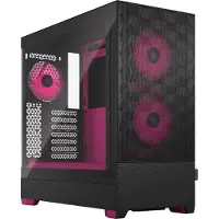 Fractal Design Pop Air RGB Magenta Core - TG Clear Tint, ikkunallinen tornikotelo, musta/magenta