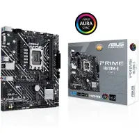 Asus PRIME H610M-E-CSM, Intel, LGA 1700, Intel Celeron, Intel Core i3, Intel Core i5, Intel Core i7, Intel Core i9,..., LGA 1700, DDR5-SDRAM (90MB1G10-M0EAYC)