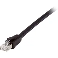 Equip 608051, 2 m, Cat8.1, S/FTP (S-STP), RJ-45, RJ-45, Musta