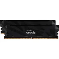 Crucial 32GB (2 x 16GB) Pro - OC Gaming Memory, DDR5 6400MHz, CL32, 1.35V, musta