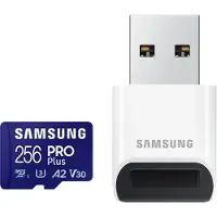 Samsung Muistikortti Micro SDXC - - PRO Plus z - 256 GB - 180 Mo/s - 130 Mo/s