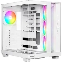 be quiet! Light Base 500 LX -miditornikotelo RGB-valaistuksella, valkoinen