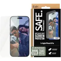 PanzerGlass SAFE. by  Anti-Blue Light Screen Protector iPhone 16 Pro | Ultra-Wide Fit, Apple, Apple - iPhone 16 Pro, Asennus kuivana, Naarmuuntumisen (SAFE95880)