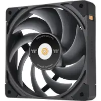 Thermaltake TOUGHFAN EX12 Pro 3-pack PWM Case Fan for High Static Pressure with Replaceable Blades 120mm Black CL-F171-PL12BL-A