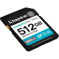 Kingston 512 Gt SDXC Canvas Go! Plus Gen4 muistikortti
