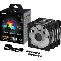 Asus TUF Gaming TR120 ARGB Reverse -kotelotuuletin 120 mm 3 kappaletta Musta