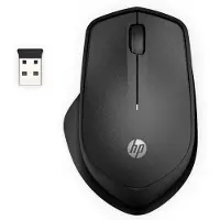HP – 280 Silent -langaton hiiri, Oikeakätinen, Optinen, Langaton RF, Musta (19U64AA)