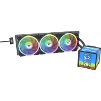 Thermaltake MINECUBE 360 Ultra, All-in-one-nesteenjäähdytin, 12 cm, 500 RPM, 2000 RPM, Musta (CL-W481-PL12SW-A)