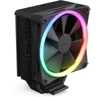 NZXT T120, 120 mm RGB -prosessorijäähdytin, musta