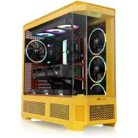 Thermaltake CA-11H-00FMWN-00, Full Tower, PC, Karamelli, ATX, EATX, mikro ATX, Mini-ITX, SPCC, Karkaistu lasi, Multi