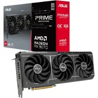 Asus Prime -RX9070-O16G-EVO, Radeon RX 9070, 16 GB, GDDR6, 256 bittiä, 7680 x 4320 pikseliä, PCI Express 5.0