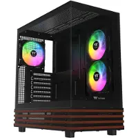 Thermaltake View 270 Plus WS ARGB, Midi Tower, PC, Musta, ATX, EATX, mikro ATX, Mini-ITX, SPCC, Karkaistu lasi, Pelaaminen (CA-1Y7-00M1WN-WS)