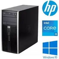 HP Tietokone 8100 TW i5-650 8GB 256GB SSD DVD W10P Renew
