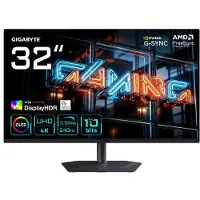 Gigabyte MO32U24 4K QD-OLED 80,0cm/31,5" (3840x2160) 0,03ms 240Hz HDMI DisplayPort USB-C USB HDR VESA Speaker Pivot