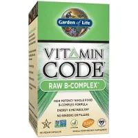 Garden of life , Vitamiini Code, RAW B- Kompleksi, 60 Kasvispilleriä