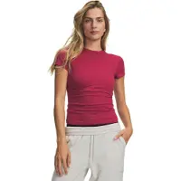 Under Armour Women's Motion Fitted Shortsleeve Claret L