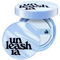 Unleashia Babe Skin Baby Blue Cushion pitkäkestoinen cushion-meikkivoide SPF 40 sävy 21N Fluffy 15 g