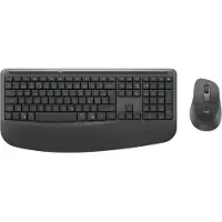Logitech Signature Comfort Plus Combo MK880 for Business näppäimistö ja hiiri, harmaa