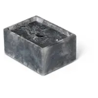Ferm Living Mist säilytyslaatikko 7,5x10 cm Charcoal