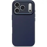 Decoded - AntiMicrobial Silicone Backcover for iPhone 17 Pro Max - True Navy