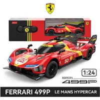 Rastar R/C 1:24 Ferrari 499P Red - Red - ONE SIZE