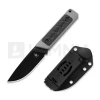 Kizer Cutlery Smolt 3V veitsi, Gray G-10 & Black Micarta