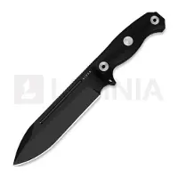 Kizer Cutlery Drop Bear Fix 7 1095 veitsi, Black G-10