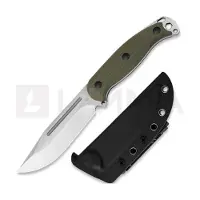 Kizer Cutlery Ursa Major 1082A2, Satin AEB-L, Olive Green G10, fixed knife, Maksim Epifantsev design