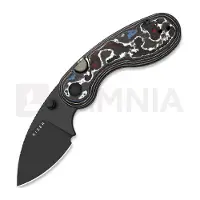 Kizer Cutlery Microbe M390 kääntöveitsi, Fat Carbon, DLC
