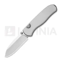 Kizer Cutlery Drop Bear Zero M390 kääntöveitsi, Light Gray Aluminum, Satin