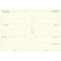 Filofax Refill Personal 2027 Week Per Posting Vertical ruotsi/tanska/norja