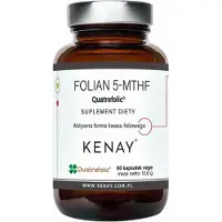 Kenay FOLATE 5-MTHF (aktiivinen foolihappo) Quatrefolic  - 60 kapselia - 60 kapselia